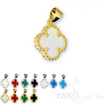 Színes Szirmú Virág, Lóhere Medál (több színben)