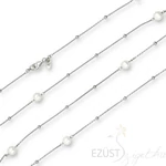 Extra Hosszú Gyöngy Díszes Nyakék