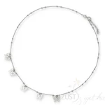 Különleges Lepkés, Pillangós Ezüst Nyakék