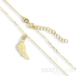 Angyalszárny arany nyaklánc