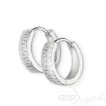 Görög Mintás Csillogó Fülbevaló