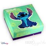 Kép 4/6 - Stitch Világoskék Köves Karika Fülbevaló (Disney)