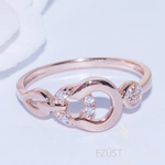 Kép 1/2 - rose gold gyűrű