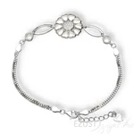 Kép 1/2 - Szív Szirom Virág Karlánc