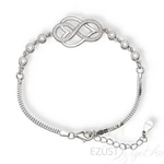 Kép 1/2 - Végtelen Szív Szeretet Karlánc