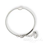 Kép 1/4 - Ezüst Karlánc Medjugorje Medállal