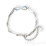 Kép 1/2 - Kék Köves Szikrázó Végtelen Karlánc