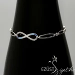 Kép 2/2 - Kék Köves Szikrázó Végtelen Karlánc