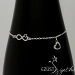Kép 2/2 - Örök Szeretet Könnyed Ezüst Karlánc