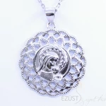 szűz mária mandala medál