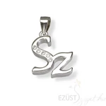 Kép 1/7 - betű medál ezüstből
