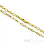 Kép 3/3 - Aranyozott Ezüst Modern Nyaklánc - unisex