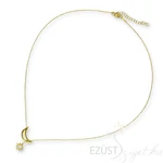 Kép 1/4 - Különleges Csillag és Hold Aranyozott Nyakék