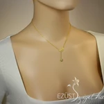 Kép 4/4 - Különleges Csillag és Hold Aranyozott Nyakék