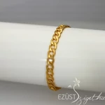 Kép 2/3 - Pancer Férfi Aranyozott Ezüst Karlánc - Markáns