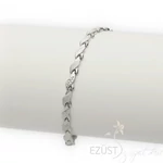 Kép 1/2 - Grazia Olasz Tervezésű Karlánc - 21cm