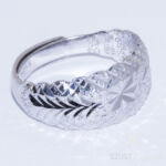 Kép 1/2 - csiszolt ezüst gyűrű