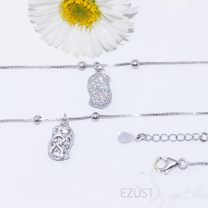 karkötő köves dísszel