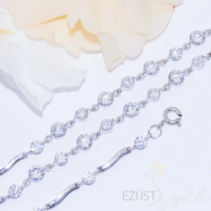 Csillogó Sokköves Mutatós Karlánc