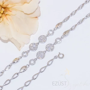 Köves Körökkel Díszített Karlánc