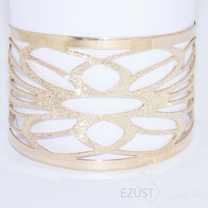 Aranyozott Reif Áttört Virággal