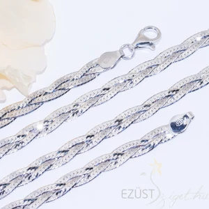 fonott lap karkötő