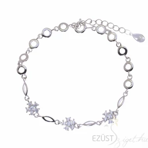 Kritály Virág Karkötő Kővel
