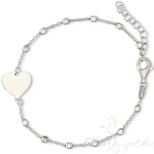 Szív Medálos Karkötő