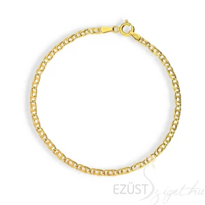 Nyújtott Scharless Aranyozott Karlánc