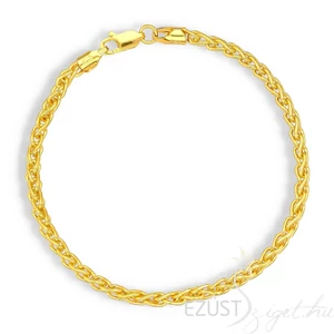 Fonott Barbara Aranyozott Nyaklánc - vastag (több méretben) 