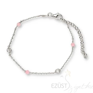 Színes Gyöngyös Köves Karlánc (több színben)