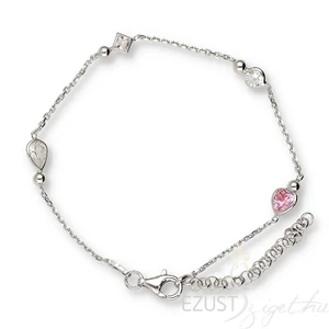 Csepp Fény Szív Karlánc