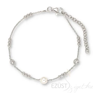 Hármas Gyöngy Díszes Karlánc