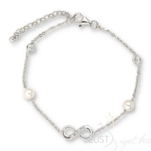 Végtelen Díszes Gyöngyös Karlánc