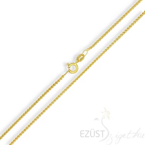 Fonott Barbara Aranyozott Nyaklánc - vékony (több méretben) 