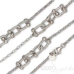 Összekapcsolódó Láncszemek "Link" Nyakék