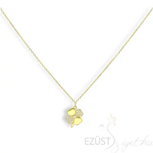 Aranyozott Lóhere Nyaklánc