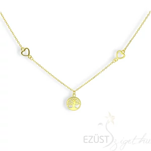 Aranyozott Életfa  Nyaklánc