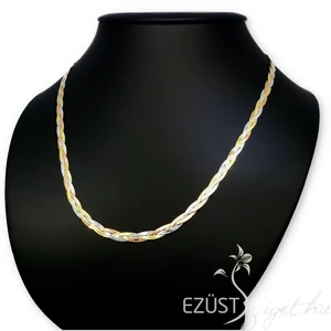 Aranyhaj Tincsei" Három Szálas Fonott Laplánc 5 mm