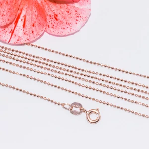 rose gold gyöngyös nyaklánc