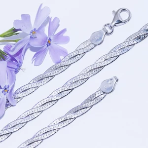 két soros fonott laplánc