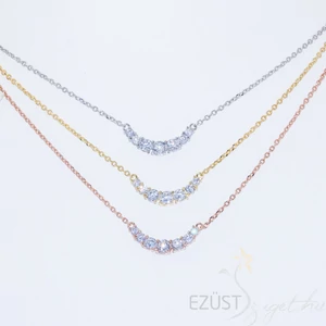 Három Színű, Három Soros Nyakék Kövekkel