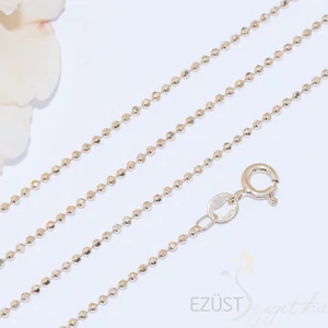 Apró Gyöngyökből Arany Színű Nyaklánc