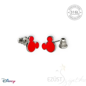 Piros Mickey Egér Fülbevaló (Disney)