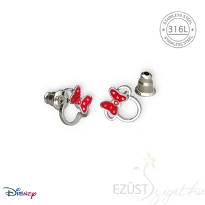 Piros Masnis Minnie Egér Fülbevaló (Disney)