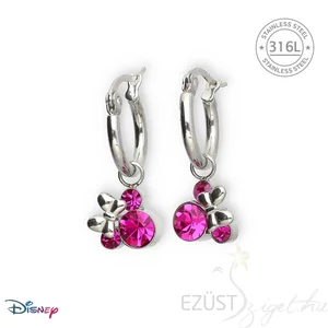 Minnie Egér Köves Karika Fülbevaló (Disney)