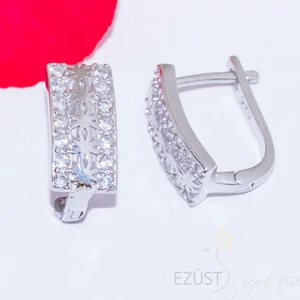 Elegánsan Varázslatos - köves francia kapcsos fülbevaló