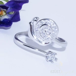 Csiga Állítható Méretű Gyűrű