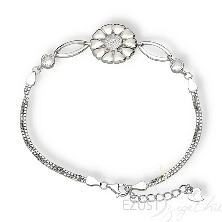 Szív Szirom Virág Karlánc