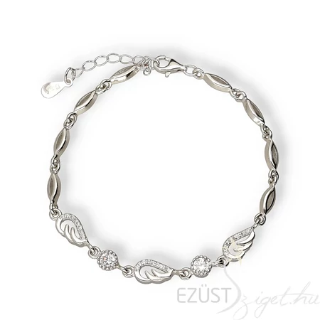 Köves Angyalszárny Karlánc